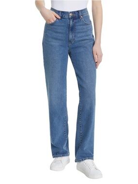 Gloria Vanderbilt Women's Straight-Leg Jeans in Medium Blue